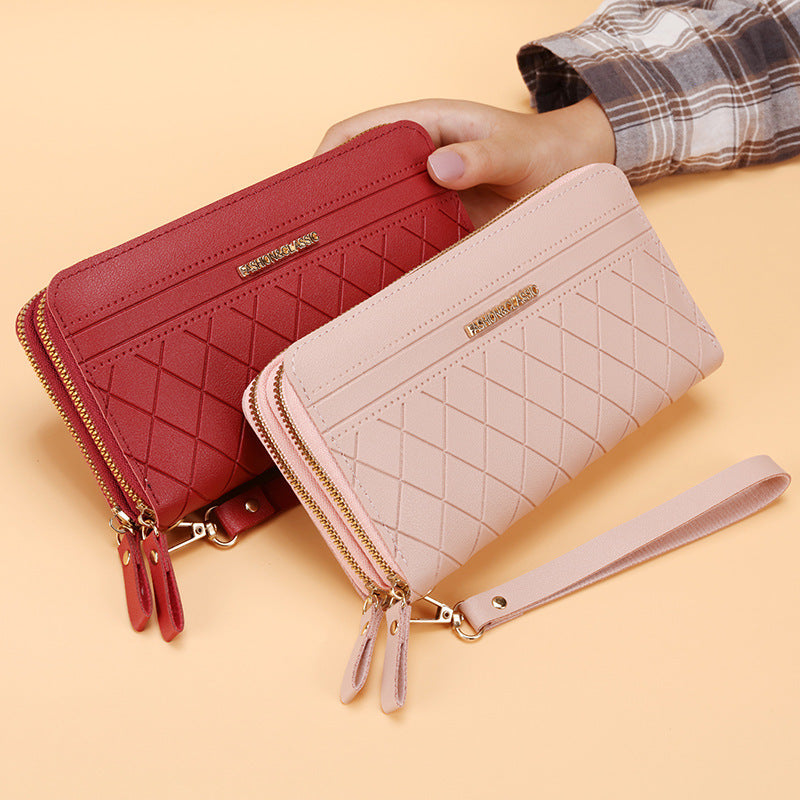 Portefeuille de luxe pour femme – Design moderne avec nombreux rangements
