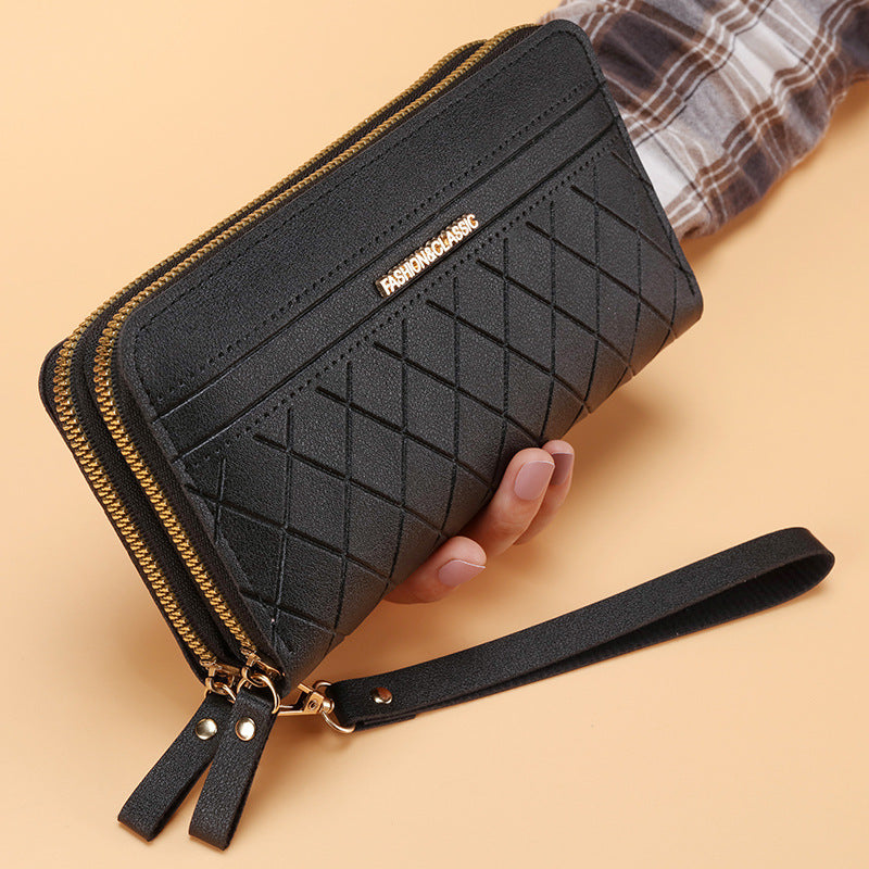 Portefeuille de luxe pour femme – Design moderne avec nombreux rangements