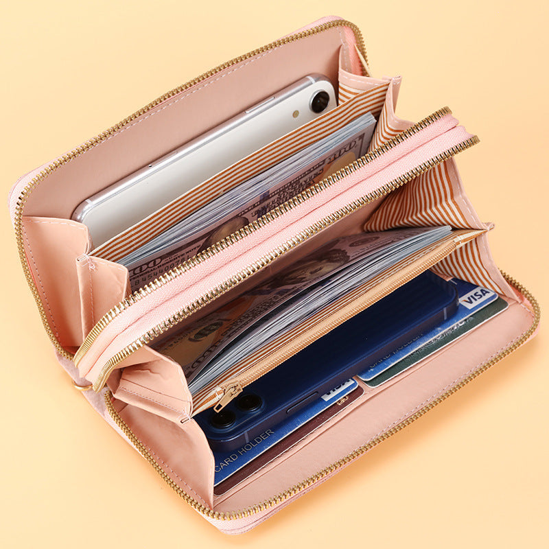 Portefeuille de luxe pour femme – Design moderne avec nombreux rangements