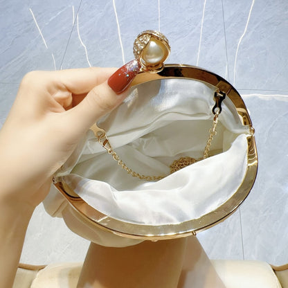 Mini pochette de soirée pour femme – Chic et élégante, ornée de diamants scintillants