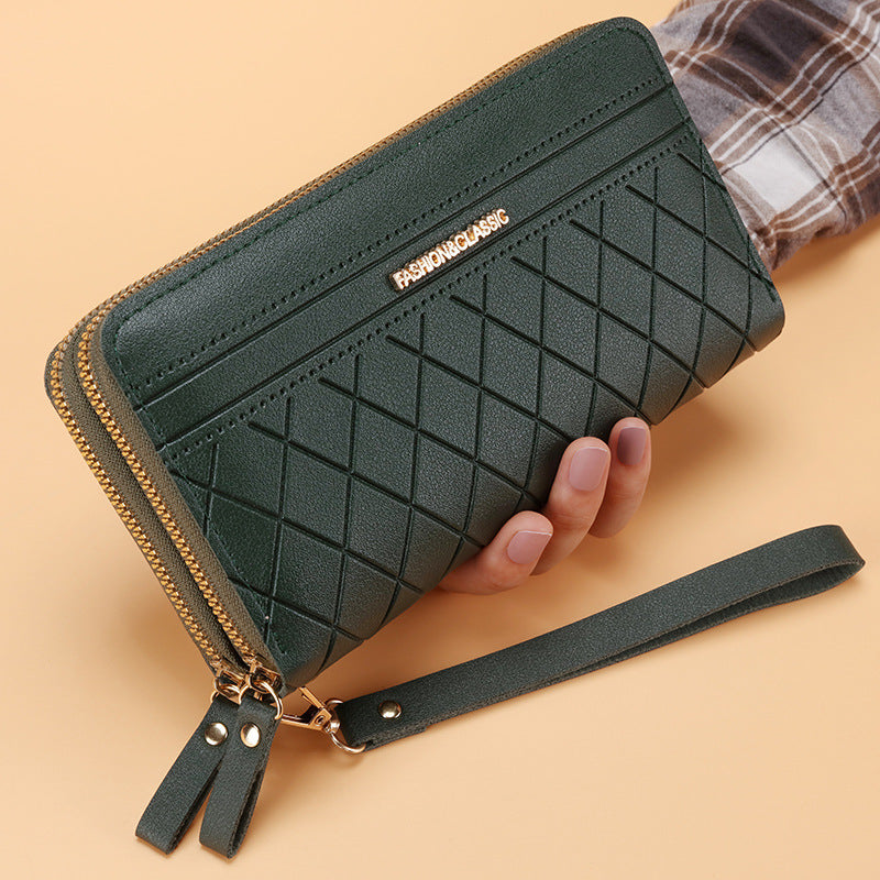 Portefeuille de luxe pour femme – Design moderne avec nombreux rangements
